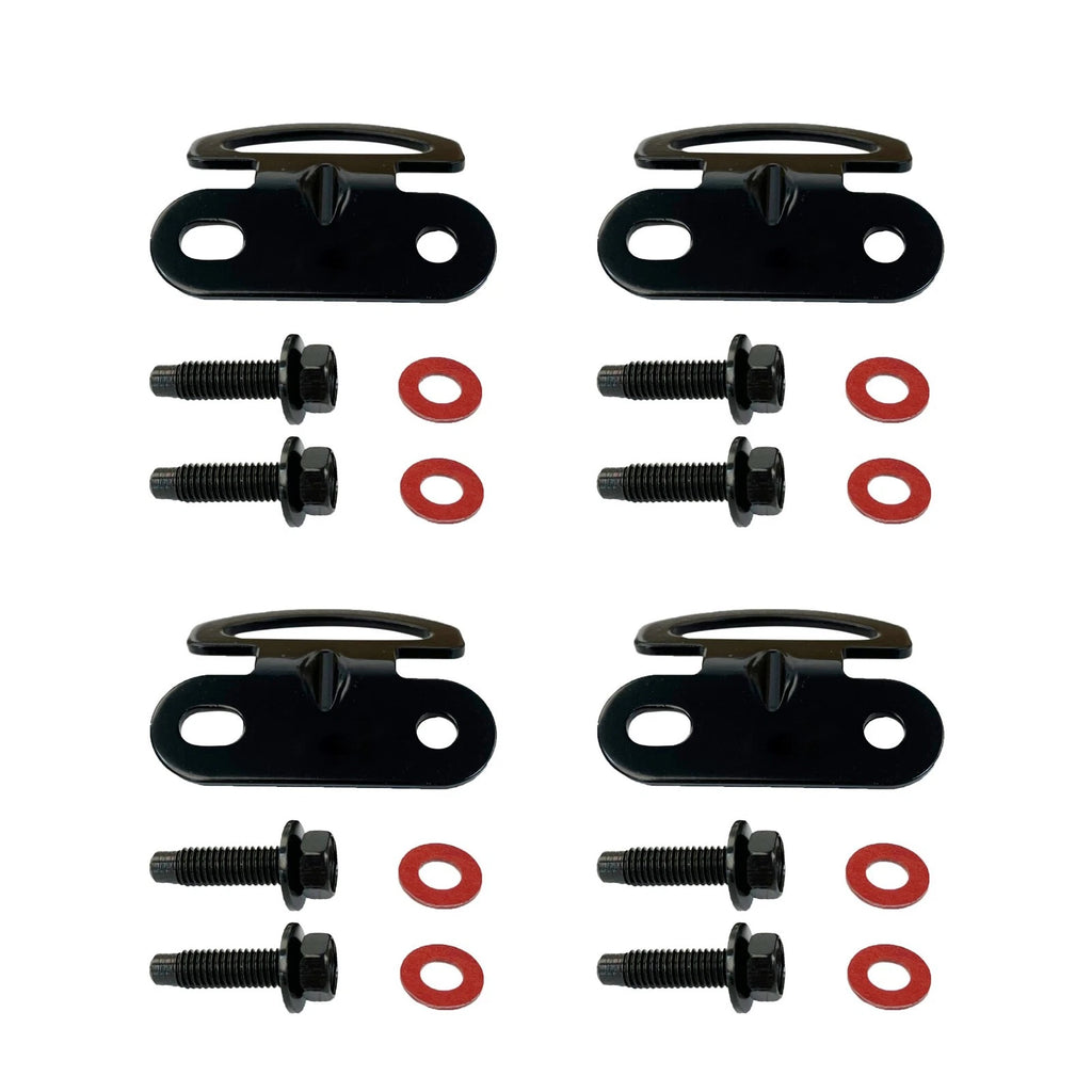 4X Rear Bed Metal Tie Down Rope Hook Latch 938067S200 for Nissan Frontier Titan (2005–2023)