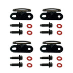 4X Rear Bed Metal Tie Down Rope Hook Latch 938067S200 for Nissan Frontier Titan (2005–2023)
