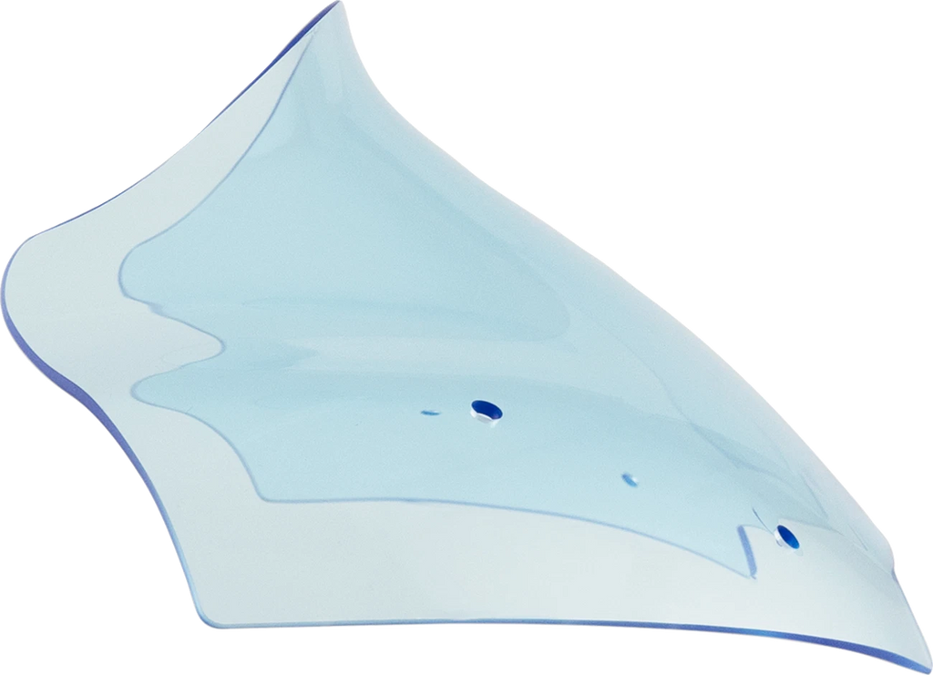 Klock Werks 10" Kolor Flare Windshield for FLTR (KWW-01-0714) - Blue Ice