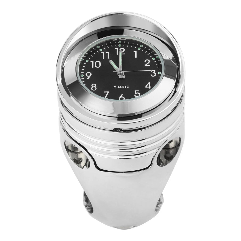 1 1/4" Front Handlebar Clock Mount for Harley Custom Cruiser Chopper