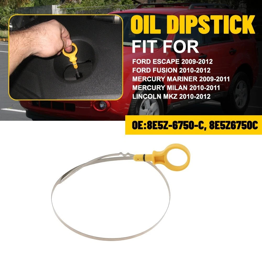 Oil Level Indicator Dipstick for Ford Escape, Fusion, Mercury Mariner (2001–2012) 8E5Z-6750-B