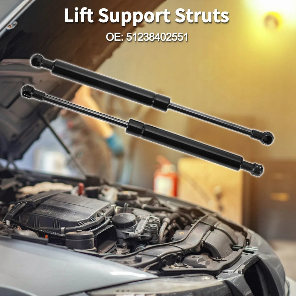 Front Hood Lift Supports Struts for BMW X5 (2000 - 2006)