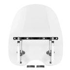 19"x17" Large Clear Windshield for Harley Honda Suzuki Yamaha