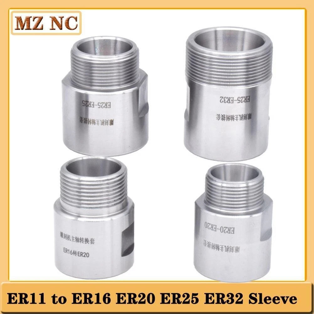 ER Chuck Thread Adapter for ER11 ER16 ER20 ER25 ER32