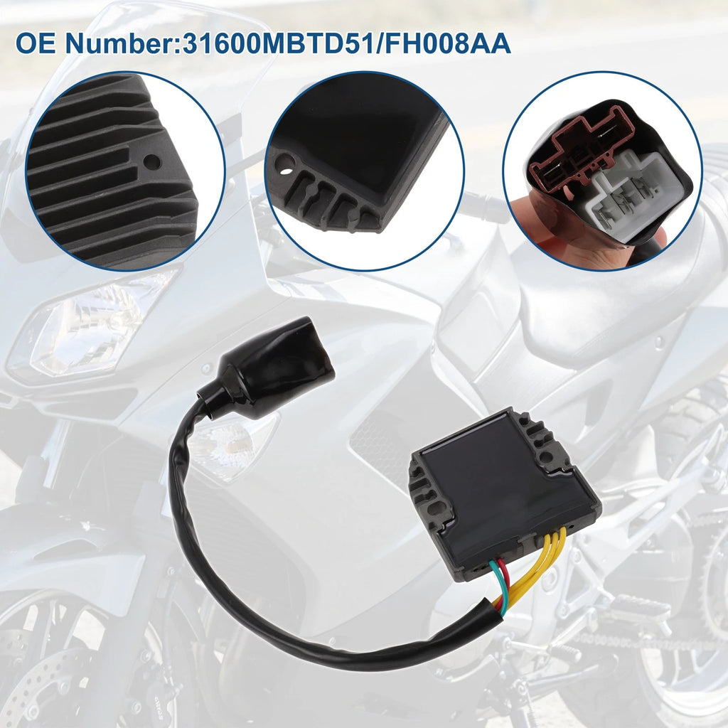 Voltage Regulator Rectifier 31600MBTD51 for Honda XL1000V Varadero (2003–2010)