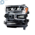 LED Headlight for Silverado 1500 (2019-2020) Black Housing Clear Driver Side