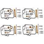 4X Carburetor Repair Kit for Suzuki Bandit 400 GSF400 GK75A (1991–1993)