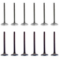 Set of 12 Intake & Exhaust Valves for Chrysler Concorde Imperial Caravan (V6 12V)