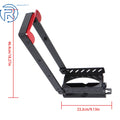 Swivel Bike Wall Mount for Garage Storage (Holds Up to 77 lbs)