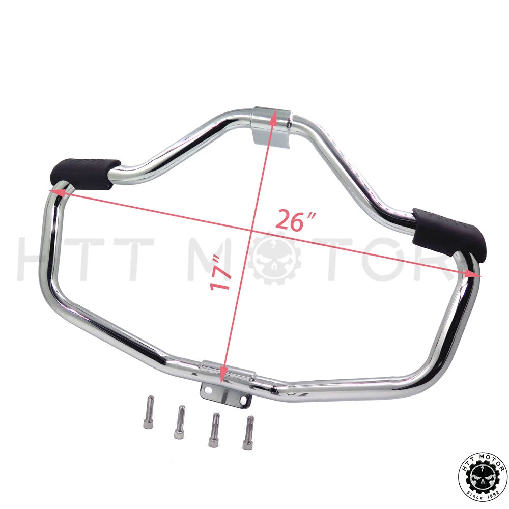 Chrome Engine Guard Crash Bar for Harley Sportster SuperLow XL883L (2004–2017)