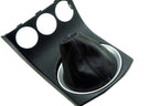 Manual Shift Boot Cover for Nissan 350Z (2003–2008) Black PVC Leather