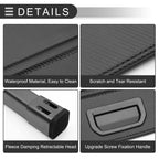 Retractable Cargo Cover for Kia EV6 (2022–2024) Black Carbon Fiber