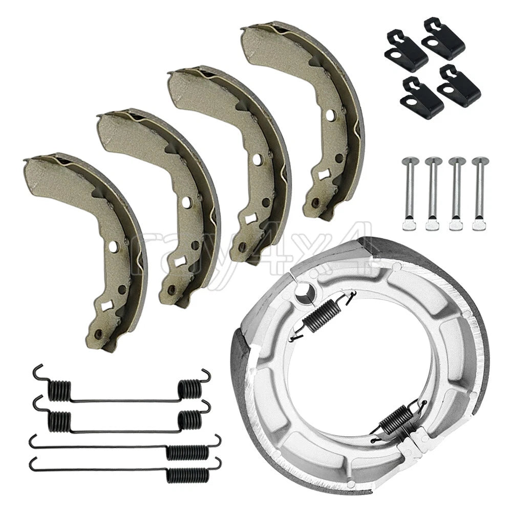 Front Rear Brake Shoes for Suzuki LT-4WD-X LT-F4WD-X LTF300F King Quad 250 300 (1991–2002)