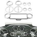 Radio Gauge Inner Fairing Trim Kit for Harley Electra Glide, Street Glide (1996–2013)