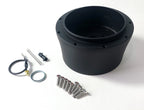 Steering Wheel Hub Adapter 9 Hole Black for Flaming River (Universal) (—)