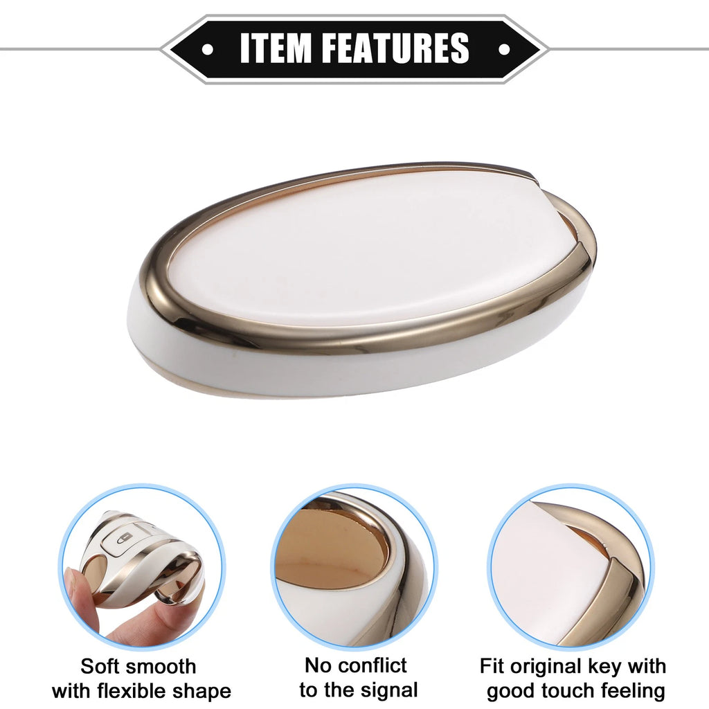3 Button Keyless Key Fob Shell Cover Case for Nissan Altima Rogue (2013–2023)