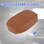 Center Console Lid Armrest Cover for Toyota Avalon (2013–2018) Brown