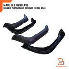 Off-Road Fender Flares for 88-96 Toyota Hilux 4x4 Ute MK3 LN106 Short Bed