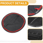 Fuel Tank Door Cap for Subaru Outback (2021–2025) Carbon Fiber Black