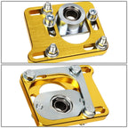 Adjustable Camber Caster Plates for Ford Mustang (1994–2004) - 2.5" Gold