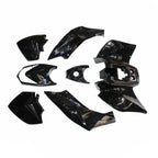 BLACK Plastics Fender Guards Cover for 125cc TIGER Quad Dirt Bike ATV