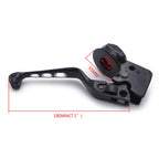 Black Skull Clutch Lever Mount Bracket for Harley Road King (1996–2007) & Sportster (1995–2003)
