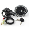 Ignition Switch Lock Fuel Gas Cap Key Set for Kawasaki ZX7R ZX9R ZXR750 (1996-2003)