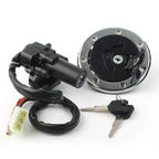 Ignition Switch Lock Fuel Gas Cap Key Set for Kawasaki ZX7R ZX9R ZXR750 (1996-2003)