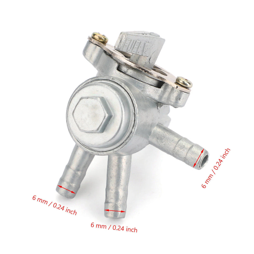 Petcock Fuel Switch Valve for Polaris 50cc 90cc ATV (2-Stroke)