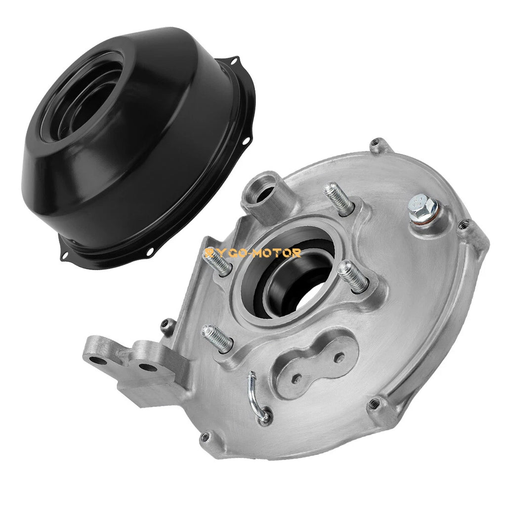 Set of 4 Rear Brake Plate Drum Hub Cover Shoes for Honda Rancher 420 TRX420 (2007–2013)