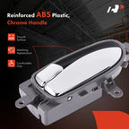 Left Interior Door Handle for Nissan Altima Maxima (2013-2021) Gray Chrome