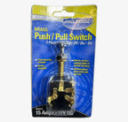 3 Position Push/Pull Switch 15 Amp 12V for MarPac (7-0493)