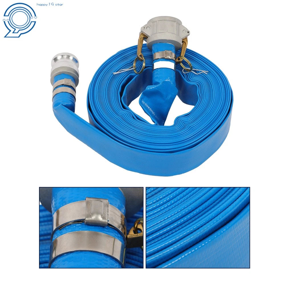 Discharge Hose for Backwash Applications (1.5" x 25/50/100 FT)
