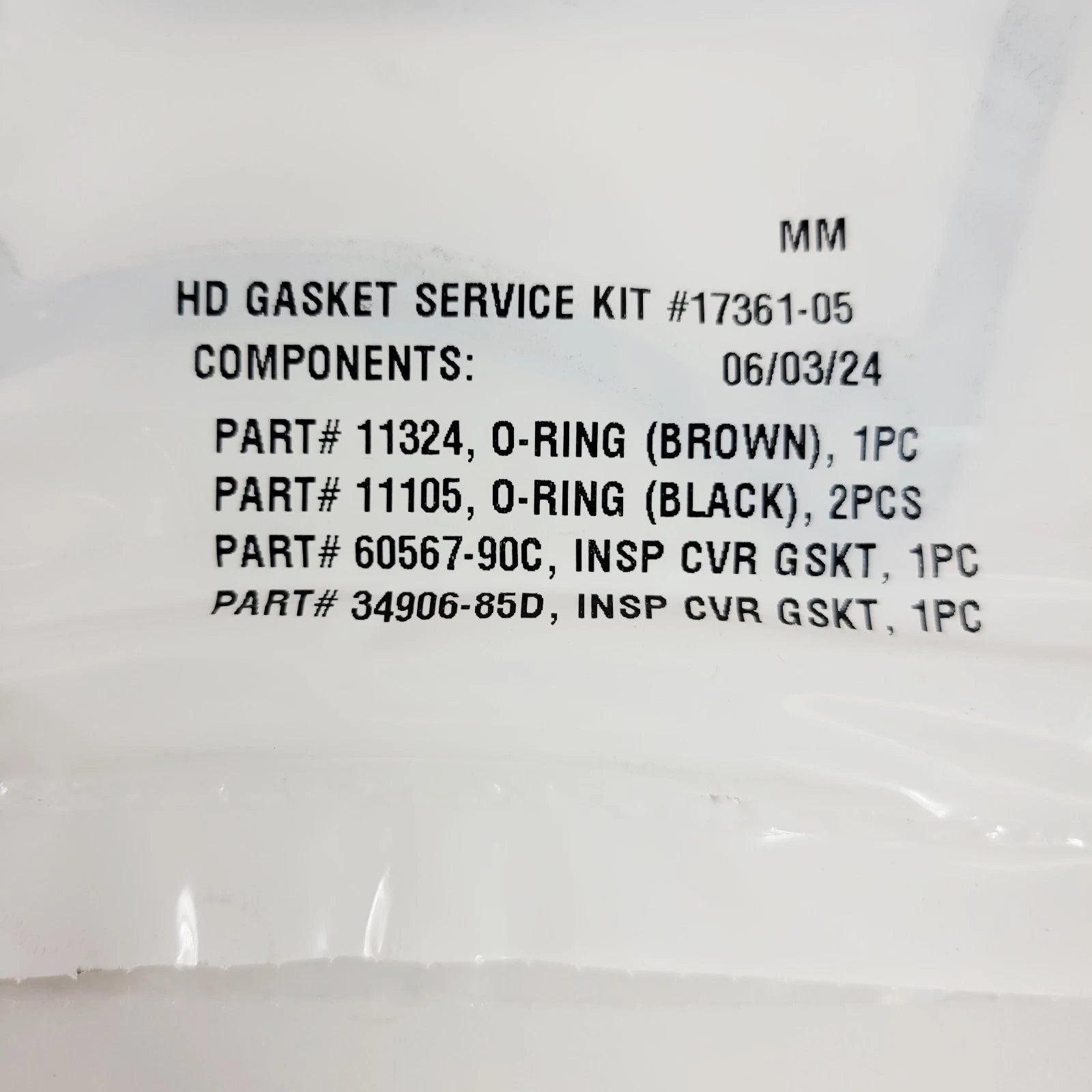 Engine Primary Service Gasket Kit for Harley Twin Cam 88 (1999–2006) OEM 17361-05