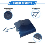 Tow Hook Eye Hole Cover Cap for BMW X3 G08 (2018–2020) Blue Rear Right