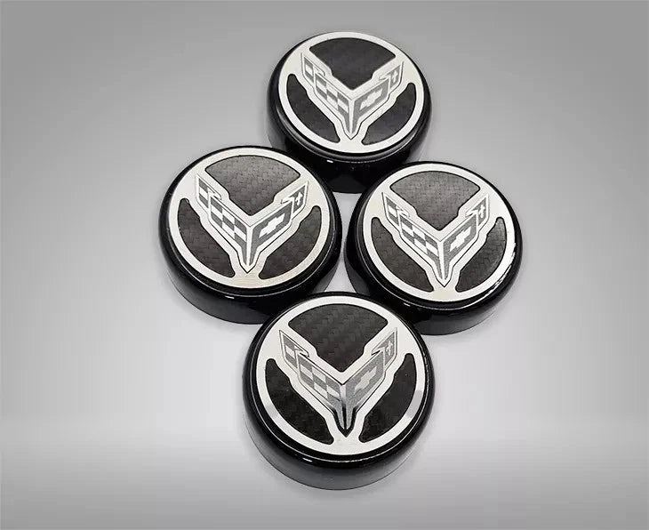 Engine Oil Cap Cover Set 4 Piece for Chevrolet Corvette C8 (2020–2024)