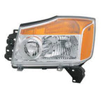Replacement Driver Side Head Light Assembly For 2008-2015 Nissan Titan Pickup