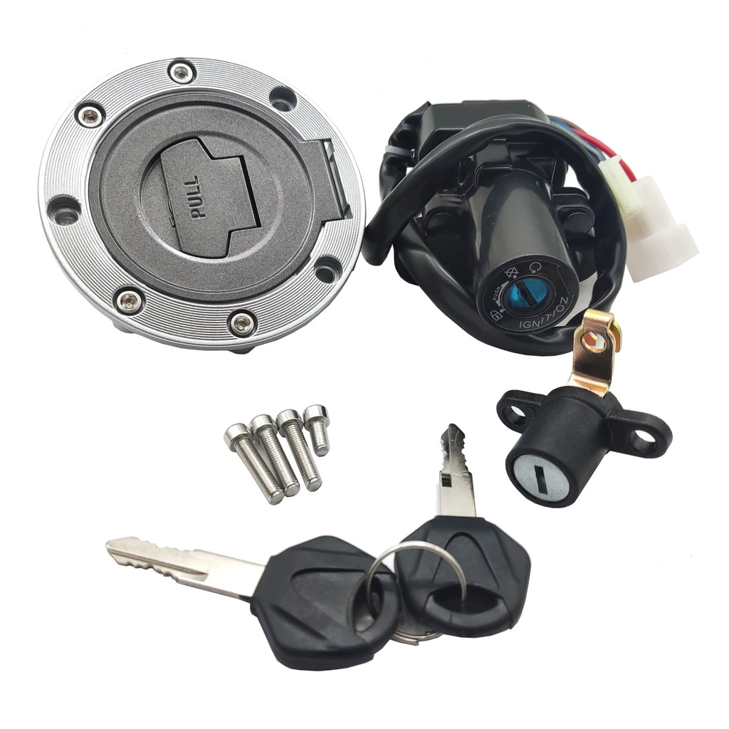 Ignition Switch Lock & Fuel Gas Cap Set for Yamaha FJR1300 (2003–2005)