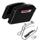 Saddlebag 6x9" Speaker Lid & Conversion Bracket for Harley Softail Fatboy (1984–2017)