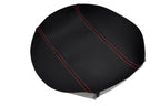 Console Lid Armrest Cover for Honda Element (2007–2011) Carbon Fiber Red Stitch