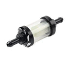 8MM 5/16 Inline Reusable Motorcycle Gas Fuel Filter for Universal Models