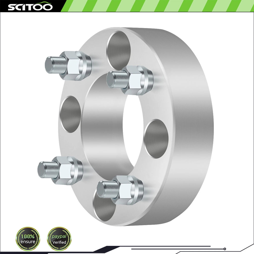 Set of 4 Wheel Spacers 4x4.5 1.5" 12x1.5 for Hyundai Accent Elantra Honda Accord