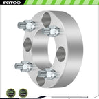 Set of 4 Wheel Spacers 4x4.5 1.5" 12x1.5 for Hyundai Accent Elantra Honda Accord