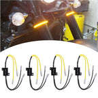 4 x 6.8Ohm 25W LED Mini Turn Signal Resistors for Motorcycle