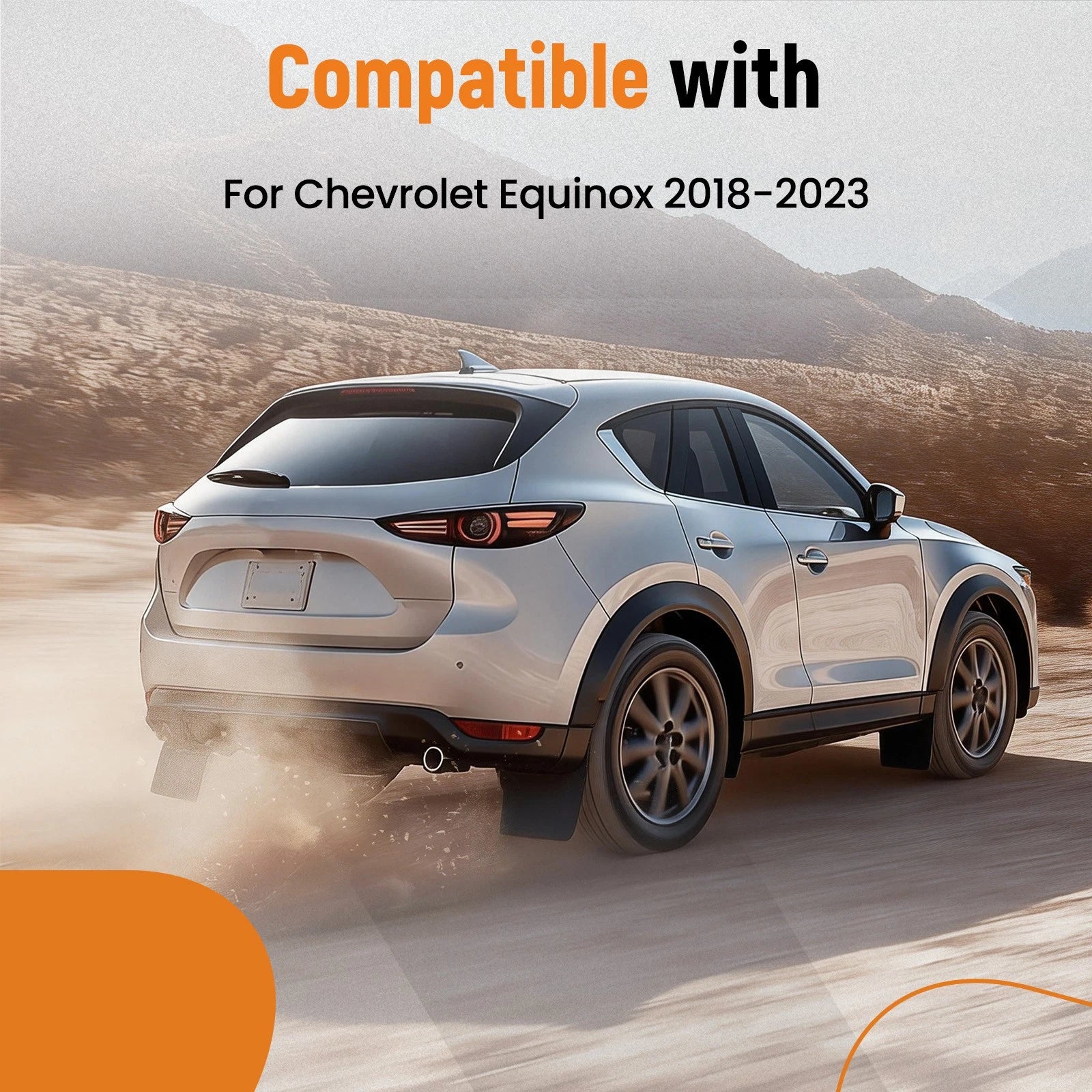 Set of 4 Splashguards for Chevrolet Equinox (2018–2023) Mud Flaps