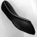 Solo Driver Vertical Stripes Leather Seat for Harley XL883N XL883L XL883X (2005–2013)