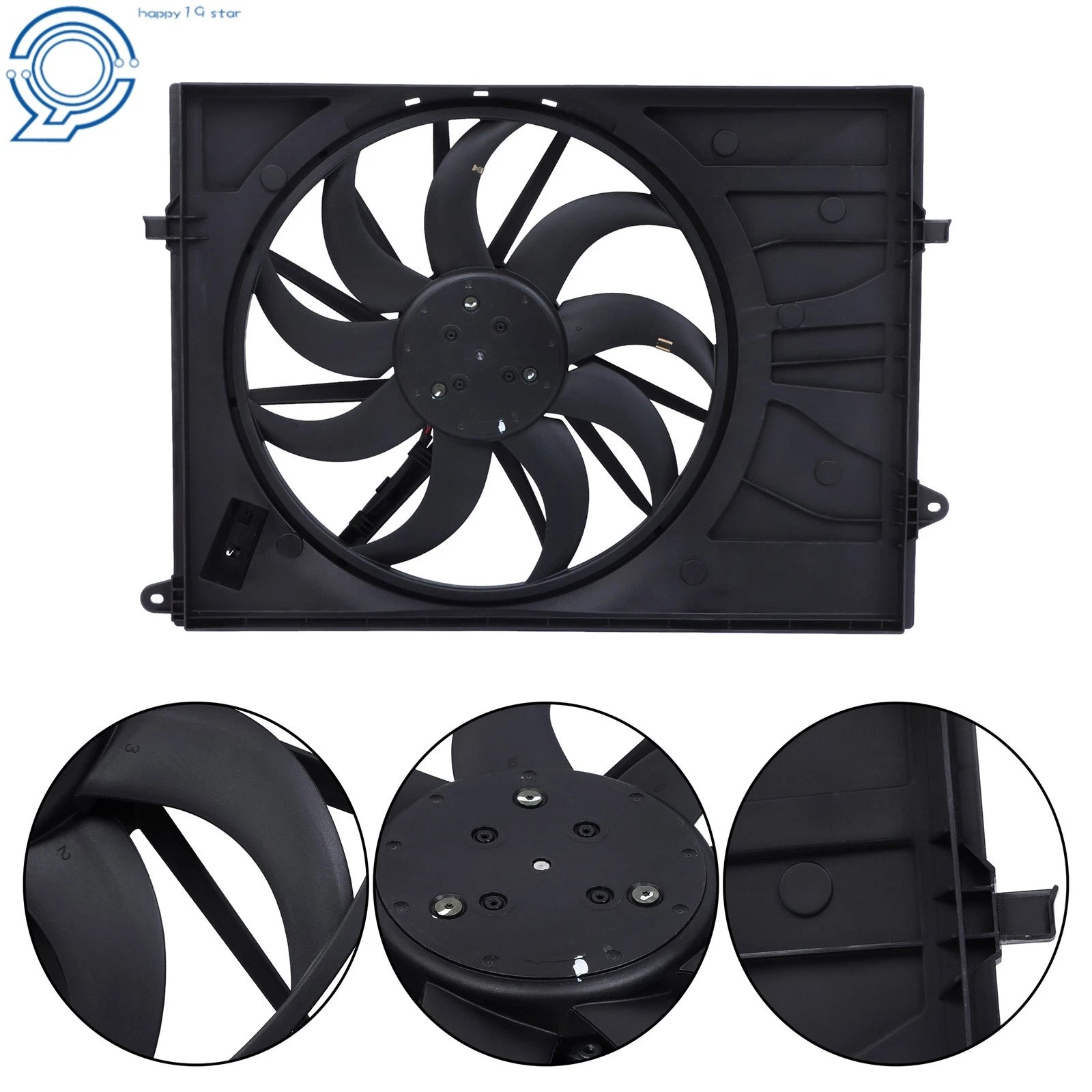 Cooling Fan Assembly for Hyundai Santa Fe (2019-2020)