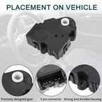 2X No.16124952 HVAC Heater Blend Door Actuator for Buick Roadmaster (1991–1993)