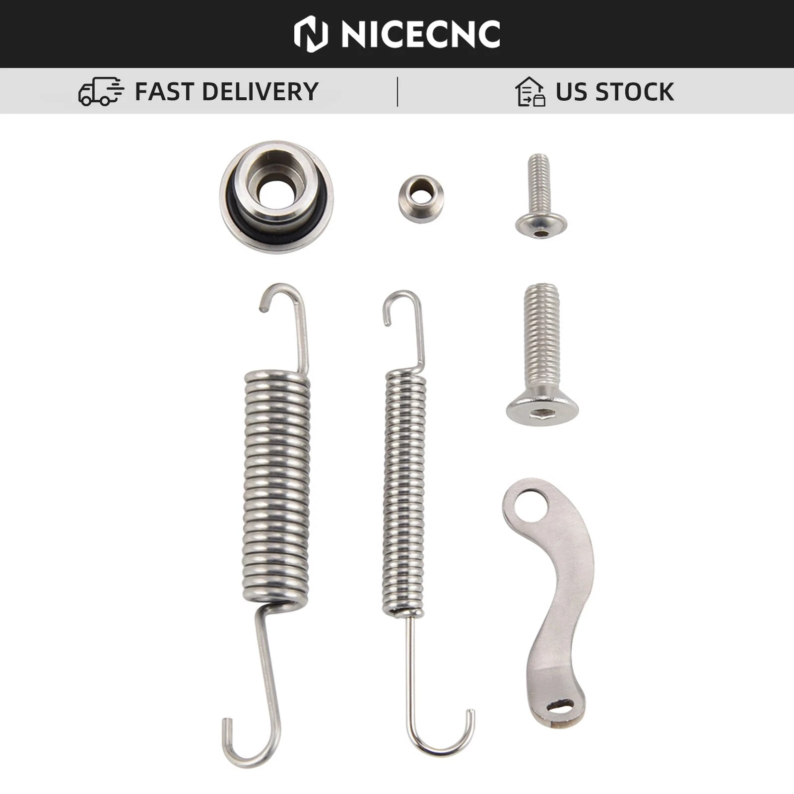 Kickstand Side Stand Springs Kit for Husqvarna TE250 TE300 TE250i TE300i (2017–2023)