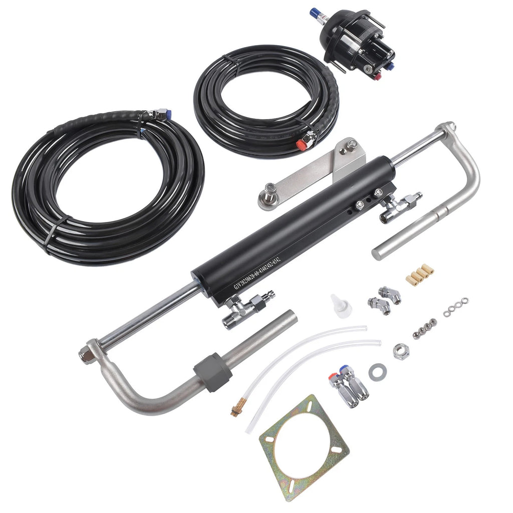 Hydraulic Steering Kit for 90 HP Outboard Motors